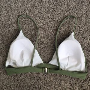 Swim - Olive green triangle bikini top Swim - Olive green triangle bikini top